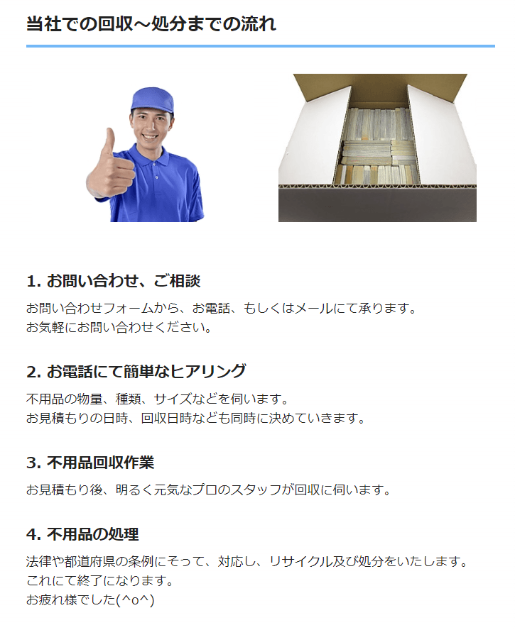 不用品回収ベストナイン東京